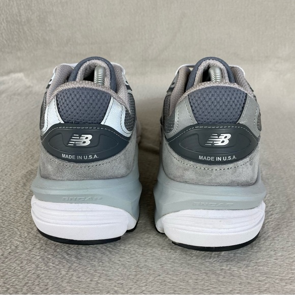 New Balance 990v6 Men's Running Shoes Size 11.5 Gray White Suede Walking Sneaker - Picture 7 of 10